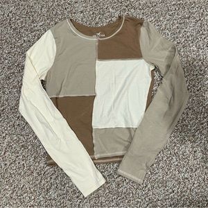 Hollister Patchwork Shirt